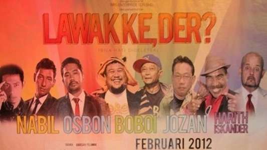 Lawak Ke Der - Backdrop
