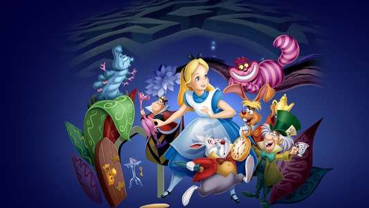Alice in Wonderland - Backdrops
