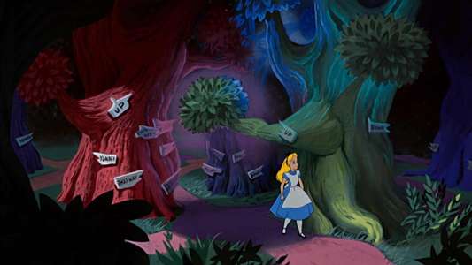 Alice in Wonderland - Backdrops
