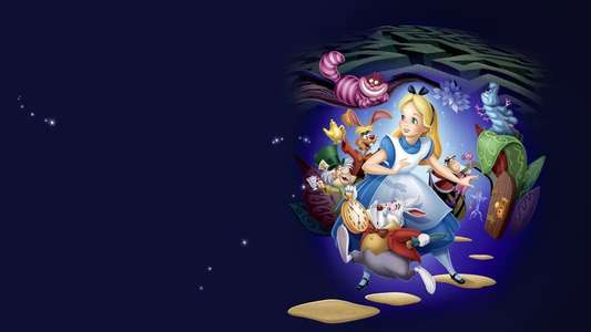 Alice in Wonderland - Backdrops