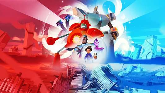 Super Giant Robot Brothers - Backdrops