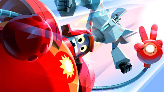 Super Giant Robot Brothers - Backdrops