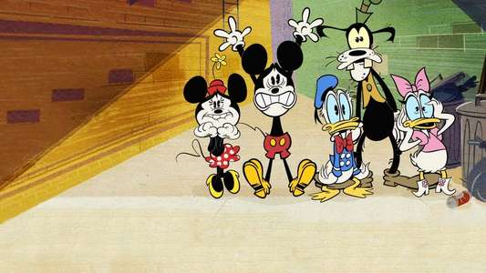 The Wonderful World of Mickey Mouse: Steamboat Silly - Backdrops