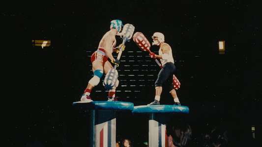 Muscles & Mayhem: An Unauthorized Story of American Gladiators - Backdrops