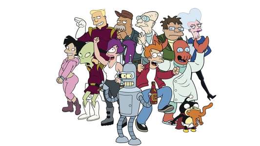 Futurama - Backdrops