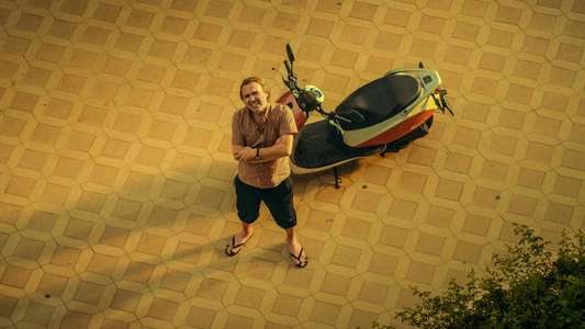 Man on Pause - Backdrops