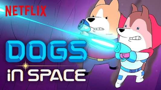  Dogs in Space - Backdrop
