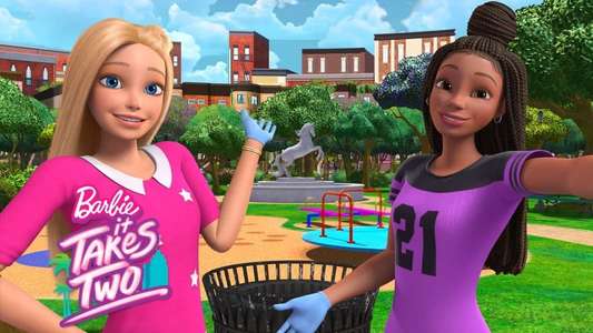 Barbie: It Takes Two - Backdrops