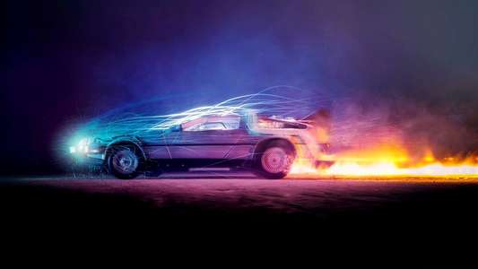Back to the Future - Backdrop