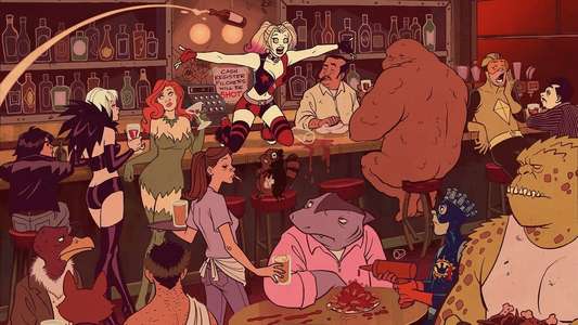 Harley Quinn - Backdrops