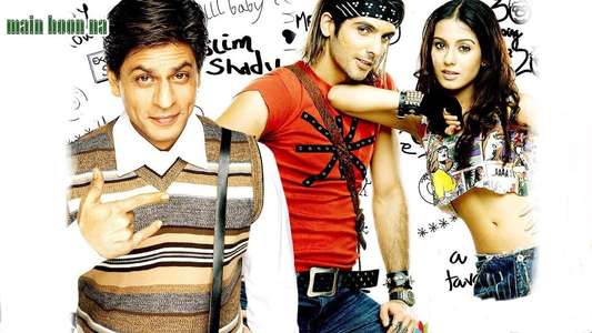 Main Hoon Na - Backdrop