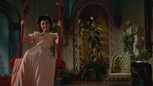 The Girl in the Red Velvet Swing - Backdrop