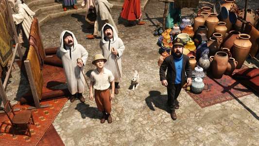 The Adventures of Tintin - Backdrop