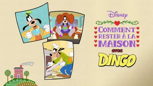 Disney Presents Goofy in How to Stay at Home - Backdrops