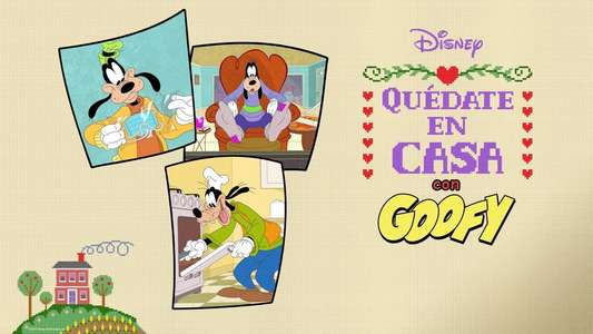 Disney Presents Goofy in How to Stay at Home - Backdrops