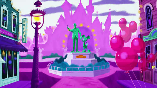 Behind the Attraction - Backdrops