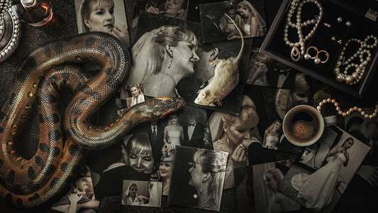 Elize Matsunaga: Once Upon a Crime - Backdrops