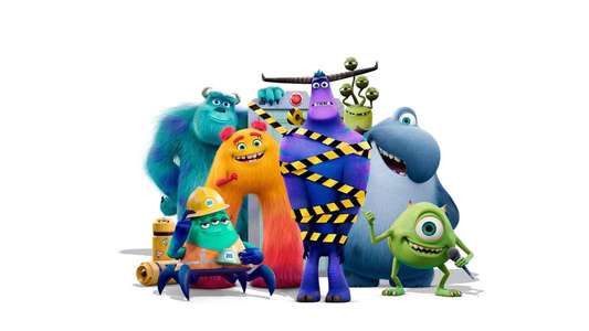 Monsters at Work - Backdrops