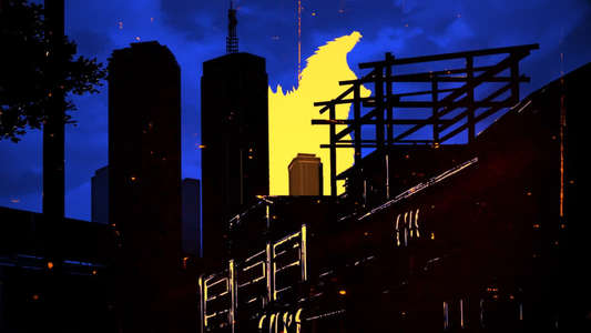 Godzilla Singular Point - Backdrops