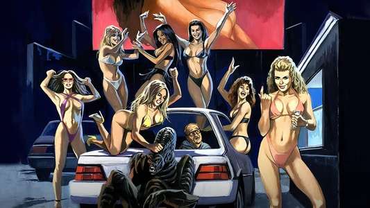 Bikini Drive-In - Backdrop