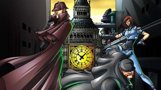 Sherlock Holmes in the 22nd Century - Backdrop