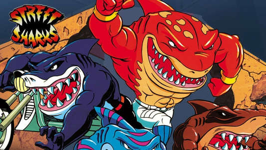 Street Sharks - Backdrop