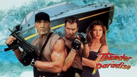 Thunder in Paradise - Backdrop