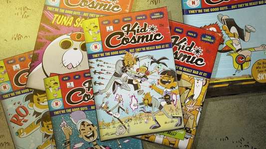 Kid Cosmic - Backdrops