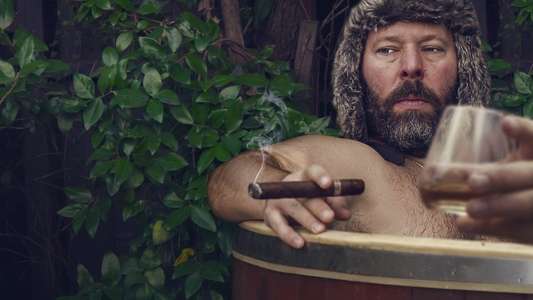 The Cabin with Bert Kreischer - Backdrop