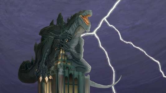 Godzilla: The Series - Backdrops