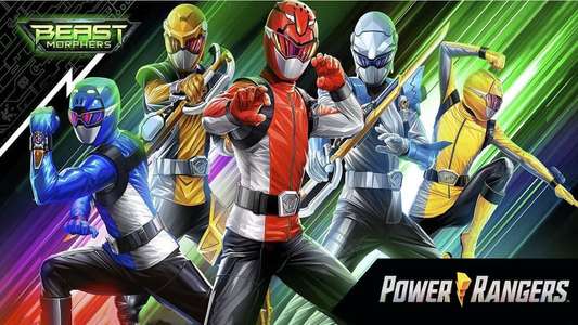 Power Rangers - Backdrop