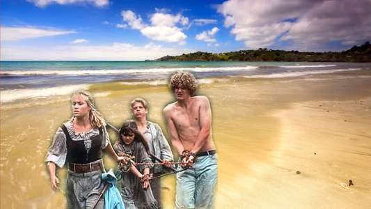 Search For Treasure Island - Backdrop