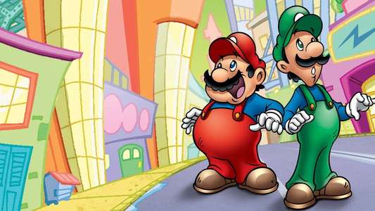 Captain N and the New Super Mario World - Backdrops