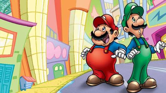 Captain N and the New Super Mario World - Backdrops