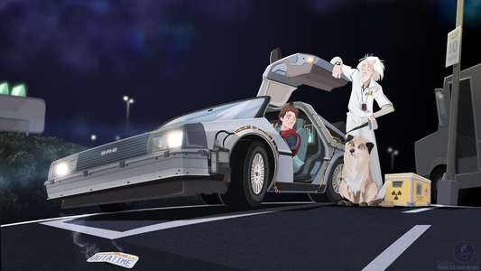 Back To The Future: The Animated Series - Backdrop