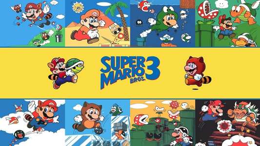The Adventures of Super Mario Bros. 3 - Backdrops