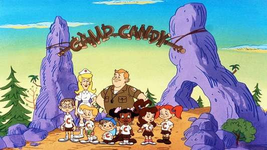 Camp Candy - Backdrop