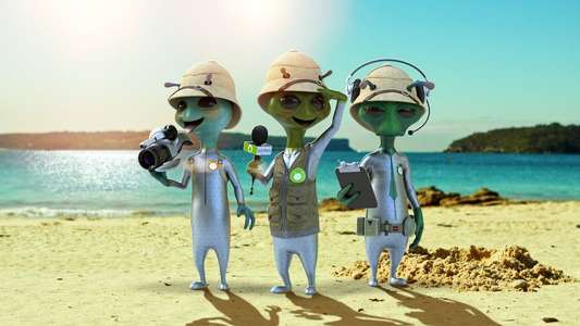 Alien TV - Backdrops