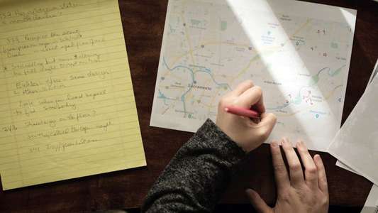 I'll Be Gone in the Dark - Backdrops