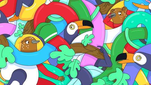 Tuca & Bertie - Backdrops