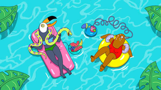 Tuca & Bertie - Backdrops