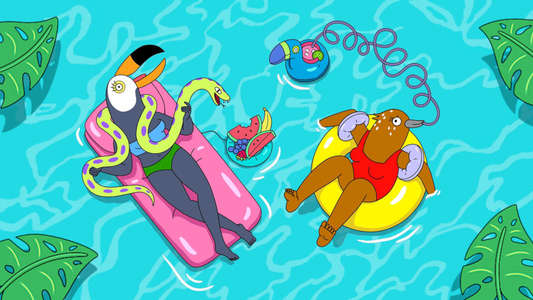 Tuca & Bertie - Backdrops