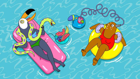 Tuca & Bertie - Backdrops
