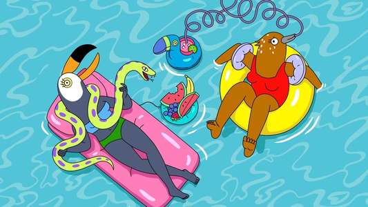 Tuca & Bertie - Backdrops