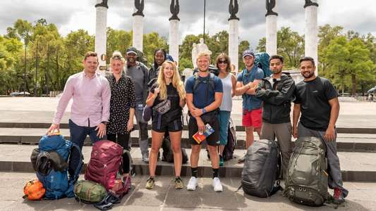 Race Across the World - Backdrops