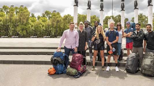 Race Across the World - Backdrops