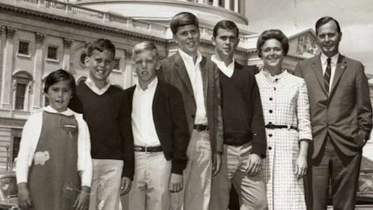 The Bush Years: Family  Duty  Power - Backdrop