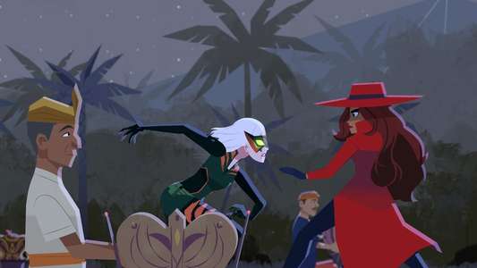 Carmen Sandiego - Backdrops