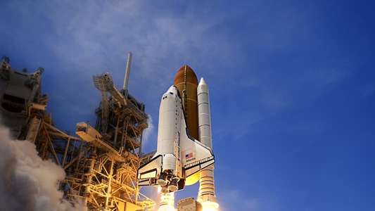 The Space Shuttle: Triumph & Tragedy - Backdrop