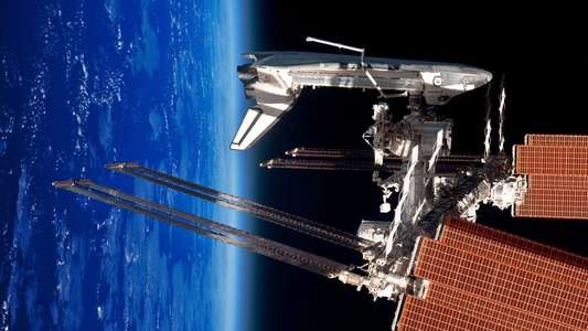 The Space Shuttle: Triumph & Tragedy - Backdrop